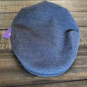 Stylish Charcoal Flat Cap
